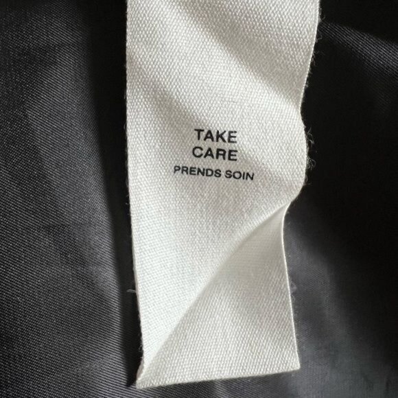 Anthropologie Avec Les Filles Relaxed Faux Leather Moto Jacket Size S NWT - Picture 15 of 16